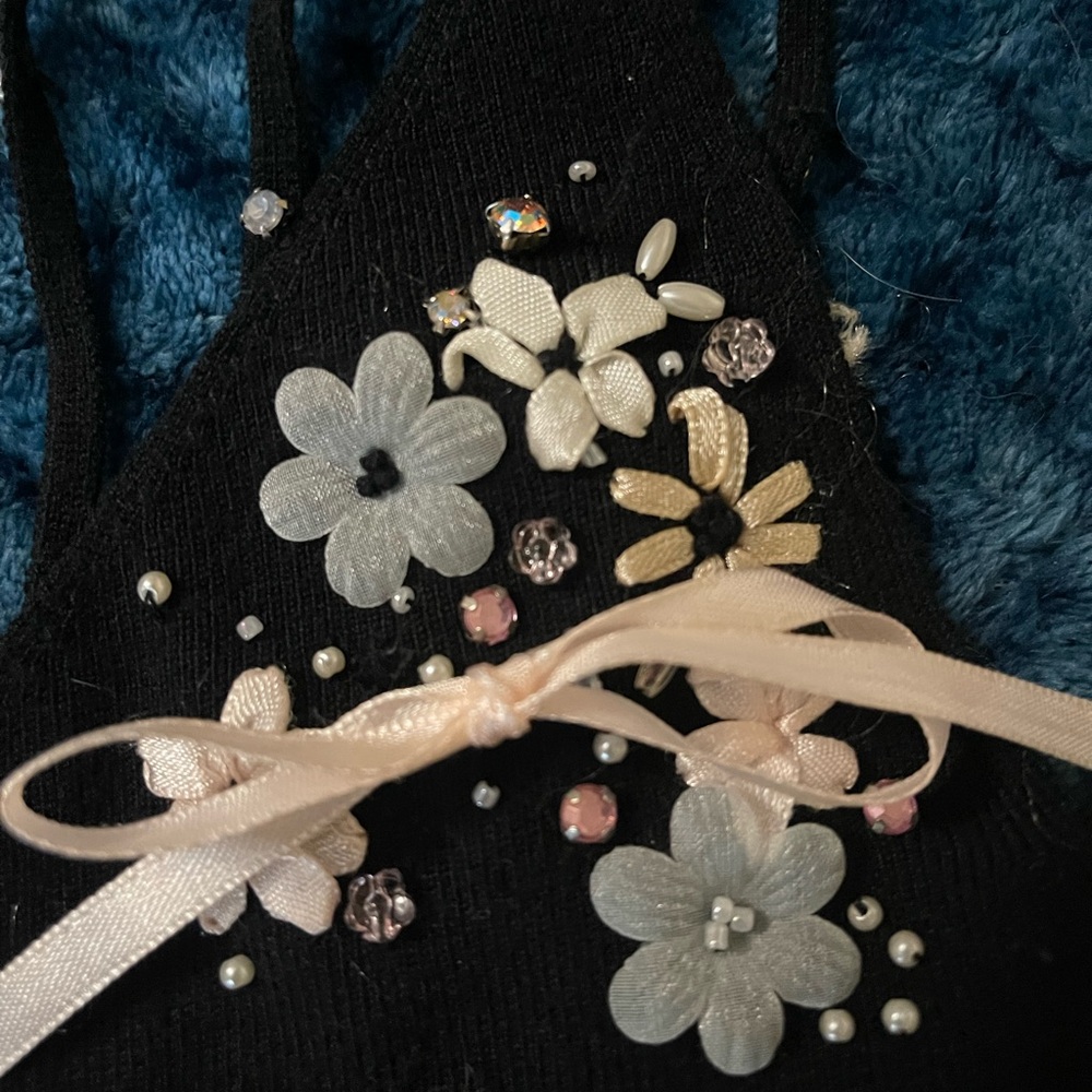 Beautiful cotton sweater camisole like new.